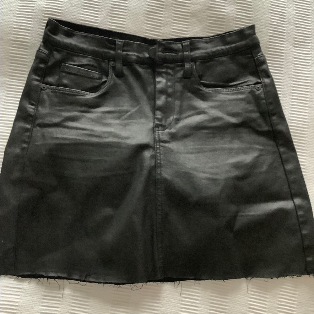 Blank NYC faux leather skirt